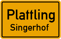 Straßenverzeichnis Plattling Singerhof