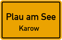 Antonienweg in Plau am SeeKarow
