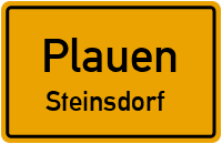 Hauptstraße in PlauenSteinsdorf