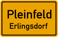 Straßenverzeichnis Pleinfeld Erlingsdorf