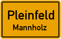 Mannholz in PleinfeldMannholz