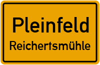 Reichertsmühle in 91785 Pleinfeld (Reichertsmühle)
