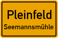 Straßenverzeichnis Pleinfeld Seemannsmühle