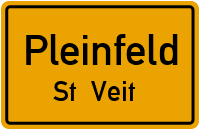 Eichenweg in PleinfeldSt. Veit