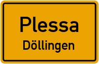 Kahlaer Straße in PlessaDöllingen