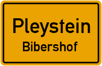 Straßenverzeichnis Pleystein Bibershof