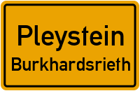Straßen in Pleystein Burkhardsrieth