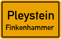 Straßen in Pleystein Finkenhammer