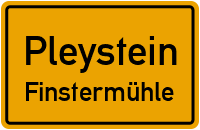 Straßen in Pleystein Finstermühle