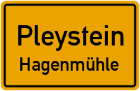 Straßen in Pleystein Hagenmühle