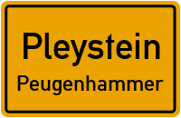 Straßen in Pleystein Peugenhammer