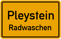 Straßen in Pleystein Radwaschen