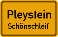 Straßen in Pleystein Schönschleif