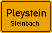 Straßen in Pleystein Steinbach