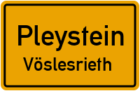 Straßenverzeichnis Pleystein Vöslesrieth