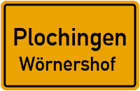 Luckauer Weg in PlochingenWörnershof