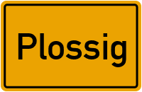 City Sign Plossig