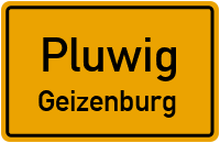 Privatweg in PluwigGeizenburg