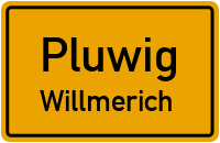 Willmericher Straße in PluwigWillmerich