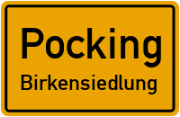 Straßenverzeichnis Pocking Birkensiedlung
