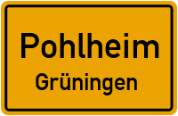 Straßenverzeichnis Pohlheim Grüningen