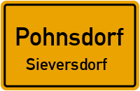 Postfelder Straße in PohnsdorfSieversdorf
