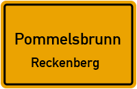 Reckenberg in 91224 Pommelsbrunn (Reckenberg)