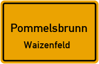 Straßenverzeichnis Pommelsbrunn Waizenfeld