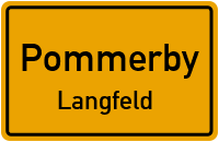Langfeld in PommerbyLangfeld
