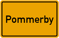 Niebyer Straße in Pommerby