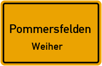 Straßenverzeichnis Pommersfelden Weiher