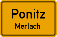 Zschöpeler Straße in PonitzMerlach