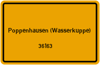36163 Poppenhausen (Wasserkuppe)