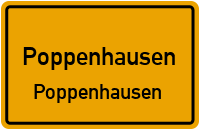 Georgstraße in PoppenhausenPoppenhausen