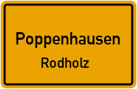 Kohlstöcken in PoppenhausenRodholz