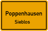 Struttstraße in PoppenhausenSieblos