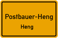 Frankenstraße in Postbauer-HengHeng