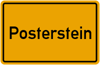 City Sign Posterstein