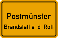 Brandstatt a. D. Rott in PostmünsterBrandstatt a. d. Rott