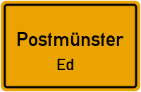 Straßenverzeichnis Postmünster Ed