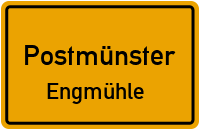 Straßenverzeichnis Postmünster Engmühle