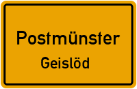 Straßenverzeichnis Postmünster Geislöd
