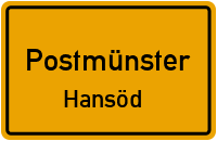 Hansöd in 84389 Postmünster (Hansöd)