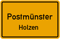 Straßenverzeichnis Postmünster Holzen