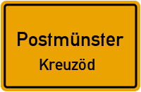Straßenverzeichnis Postmünster Kreuzöd