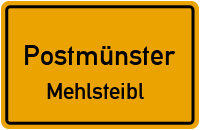 Straßenverzeichnis Postmünster Mehlsteibl