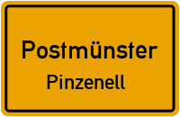 Straßenverzeichnis Postmünster Pinzenell