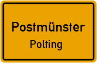 Straßenverzeichnis Postmünster Polting