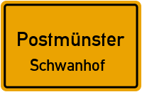 Straßenverzeichnis Postmünster Schwanhof