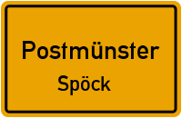 Straßenverzeichnis Postmünster Spöck